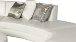 Lounge - White Right End Armless Sofa rental Miami-Ft. Lauderdale, FL
