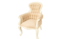 Camelot - Throne Chair Whitewash rental in Miami-Ft. Lauderdale, FL