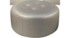 Lounge - Silver Round Ottoman rental in Miami-Ft. Lauderdale, FL