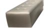 Lounge - Silver Rectangular Ottoman rental in Miami-Ft. Lauderdale, FL