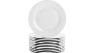 Plate - White Round Dessert rental Miami-Ft. Lauderdale, FL