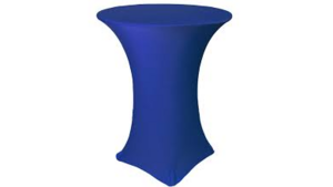 Linens - Blue Spandex Highboy Royal Blue 30" rental Miami-Ft. Lauderdale, FL