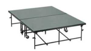 Riser - Grey Carpet Top 4' x 8' rental Miami-Ft. Lauderdale, FL