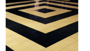 Dance Floor - Black/White Stripe 1' x 1' rental Miami-Ft. Lauderdale, FL