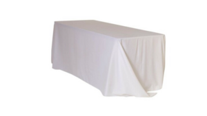 Polyester Linen 90x132-White rental Miami-Ft. Lauderdale, FL