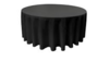 Polyester Linen 96"-Black rental in Miami-Ft. Lauderdale, FL
