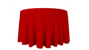 Polyester Linen 120"-Red rental Miami-Ft. Lauderdale, FL