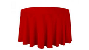 Polyester Linen 96"-Red rental Miami-Ft. Lauderdale, FL