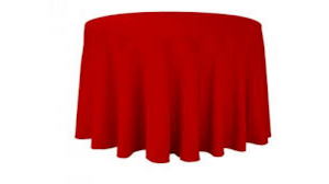 Polyester Linen 108"-Red rental Miami-Ft. Lauderdale, FL
