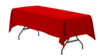 Polyester Linen 72x120 - Red rental in Miami-Ft. Lauderdale, FL