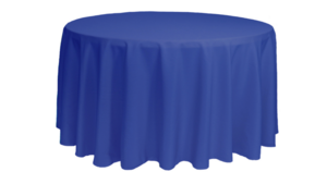 Polyester Linen 108"-Royal Blue rental Miami-Ft. Lauderdale, FL