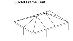 Tent 30 X 40 rental Miami-Ft. Lauderdale, FL