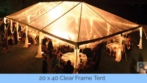 Tent 20 X 40 Clear rental Miami-Ft. Lauderdale, FL