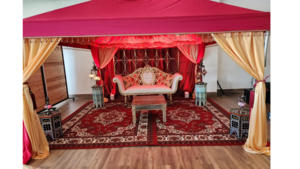 Tent moroccan 13 x 13 Red rental Miami-Ft. Lauderdale, FL