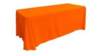 Polyester Linen 90x156"- Orange rental in Miami-Ft. Lauderdale, FL