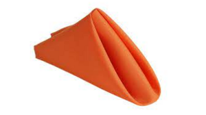 Polyester Napkins - Orange rental Miami-Ft. Lauderdale, FL