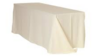 Polyester Linen 90x132"- Ivory rental in Miami-Ft. Lauderdale, FL