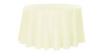 Polyester Linen 90"- Ivory rental in Miami-Ft. Lauderdale, FL