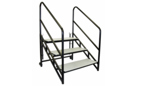 Stage Steps w/Handrails- Three Steps for 34" H ... rental Miami-Ft. Lauderdale, FL