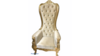 Lounge - Ivory With Gold Trim Throne rental in Miami-Ft. Lauderdale, FL