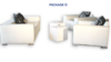 Lounge - Package O (1 Low Back Modern Sofa, 2 C... rental in Miami-Ft. Lauderdale, FL