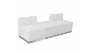 White Leather Receptioon 3pcs Set #1 rental Miami-Ft. Lauderdale, FL