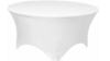 Linens - White Spandex 72" Round Table rental in Miami-Ft. Lauderdale, FL