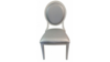 Aluminiun Stacking Medallion Chair - Silver rental in Miami-Ft. Lauderdale, FL