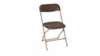 Plastic Folding Chair - Brown rental in Miami-Ft. Lauderdale, FL