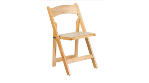 Natural Wood Folding chair rental Miami-Ft. Lauderdale, FL