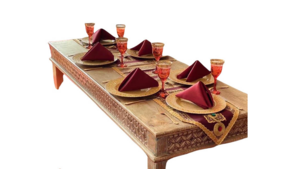 Moroccan Tables - Rectangular Low rental Miami-Ft. Lauderdale, FL