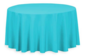 Polyester Linen Round 108” Turquoise rental in Miami-Ft. Lauderdale, FL