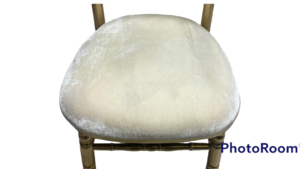 Specialty Cushion - Ivory Velvet rental Miami-Ft. Lauderdale, FL