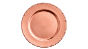 Acrylic Rose Gold Beaded 13" rental New York, NY