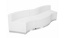 White Leather Receptioon 3pcs Set #3 rental in Miami-Ft. Lauderdale, FL