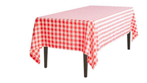 Chex Linen 60x102" Red rental Miami-Ft. Lauderdale, FL
