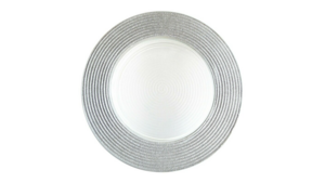 Glass Silver Trim 13" rental New York, NY