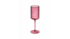 Malibu Ribbed Wine Glass 11 oz. - Plum rental in New York, NY