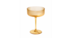 Malibu Ribbed Coupe Champagne 10 oz. - Amber rental in New York, NY