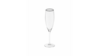 Napa Champagne Glass 9.5 oz - Black Rim rental in New York, NY