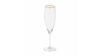 Napa Champagne Glass 9.5 oz - Gold Rim rental in New York, NY