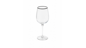 Napa Wine Glass 16 oz - Black Rim rental in New York, NY