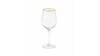 Napa Wine Glass 16 oz - Gold Rim rental in New York, NY