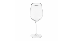 Napa Wine Glass 16 oz - Silver Rim rental in New York, NY