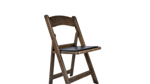 Folding Resin WoodGrain - Mahogany rental New York, NY