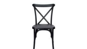 Sonoma Chair Resin WoodGrain Black rental in New York, NY