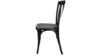 Sonoma Chair Resin WoodGrain Black rental in New York, NY