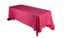 Polyester Linen 90x132- Fuchsia rental in Miami-Ft. Lauderdale, FL