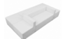 White Leather Reception 6pcs Set #18 rental in Miami-Ft. Lauderdale, FL