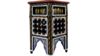 Moroccan Small Table Black and Red rental in Miami-Ft. Lauderdale, FL